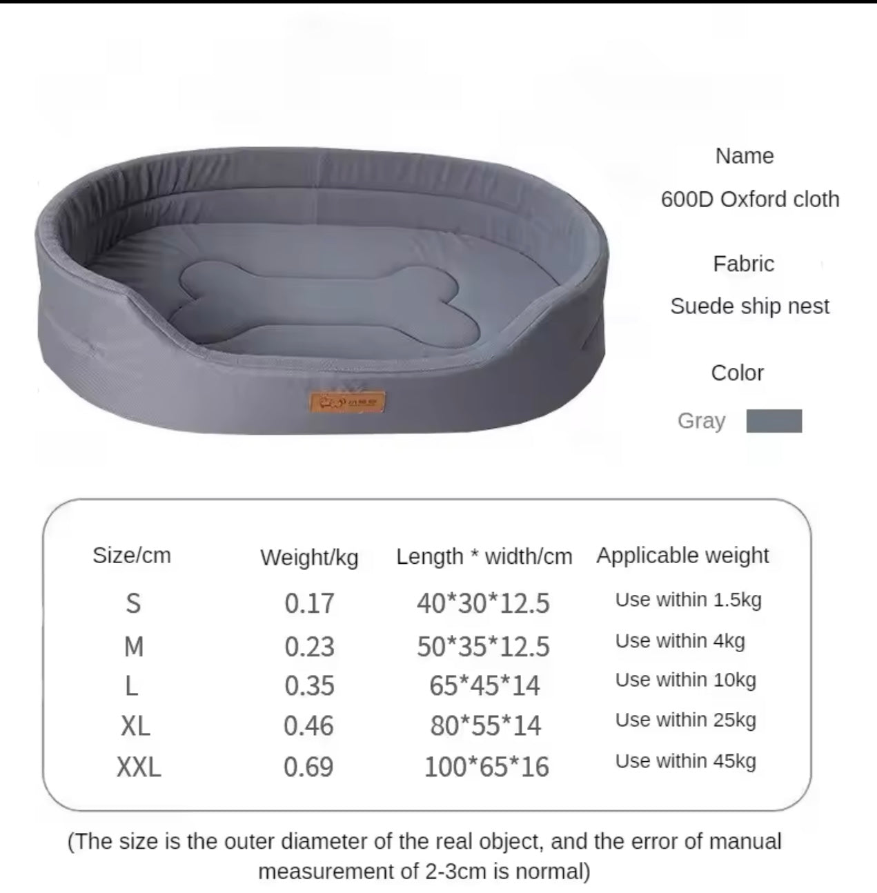 Dog Comfort Bed